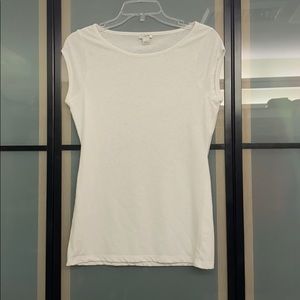 Simple White Tee